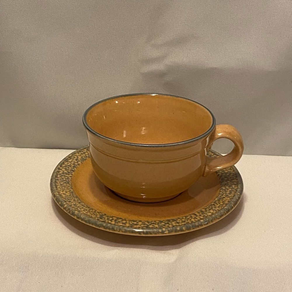 Vintage 80s Pfaltsgraff American M.a.f.a Style Teacup and Saucer Set
